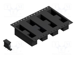 Connector: pin strips; pin header; male; PIN: 5; 2.54mm; SMT; 1x5