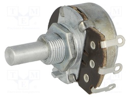 Potentiometer: shaft; single turn; 2.2MΩ; 500mW; ±20%; soldered