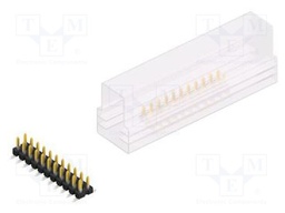 Connector: pin strips; pin header; male; PIN: 22; 2.54mm; SMT; 2x11