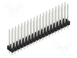 Connector: pin strips; pin header; male; PIN: 38; 2.54mm; THT; 2x19