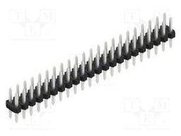 Connector: pin strips; pin header; male; PIN: 44; 2mm; THT; 2x22