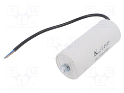 Capacitor: motors, run; 40uF; 470VAC; Ø50x120mm; -25÷85°C; ±5%