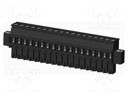 Connector: pluggable terminal block; plug; female; angled 90°