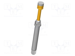 Test needle; Operational spring compression: 3.5mm; 20A; Ø: 2mm
