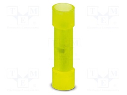 PA; insulated; Body: yellow; Tip: butt splice