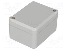 Enclosure: multipurpose; X: 50mm; Y: 65mm; Z: 37mm; EUROMAS II; grey