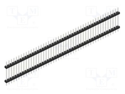 Connector: pin strips; pin header; male; PIN: 46; 2mm; THT; 1x46