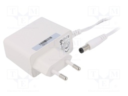 Power supply: switched-mode; voltage source; 12VDC; 1A; 12W; plug