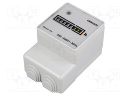 Counter: electromechanical; mechanical indicator; working time