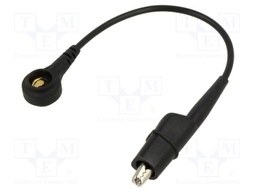 Ground/earth cable; crocodile clip