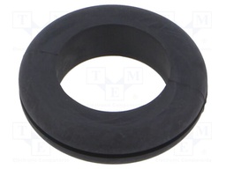 Grommet; black; UL94HB; TPR