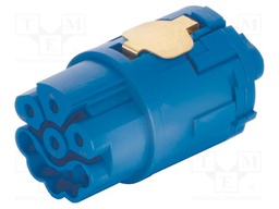 Circular Connector Insert, Han Series, 8 Contacts, Socket, Crimp