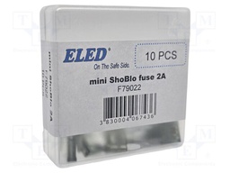 Fuse: fuse; 2A; 32VDC; automotive; 11.2mm; 11.2x4x17mm