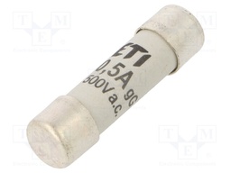 Fuse: fuse; gG; 500mA; 500VAC; cylindrical; 10,3x38mm