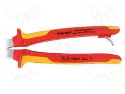 Pliers; insulated,side,cutting; for working at height; 250mm