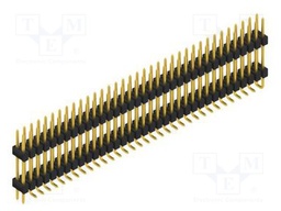 Connector: pin strips; pin header; male; PIN: 70; 2.54mm; SMT; 2x35