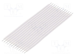 Connector: jumper cable; Cable ph: 2.54mm; L: 76.2mm; straight