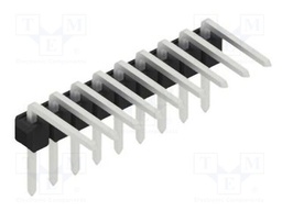 Connector: pin strips; pin header; male; PIN: 9; 2.54mm; THT; 1x9