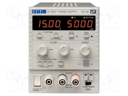 Power supply: programmable laboratory; single-channel,linear