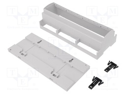 Enclosure: for DIN rail mounting; Y: 91mm; X: 213mm; Z: 53mm; ABS