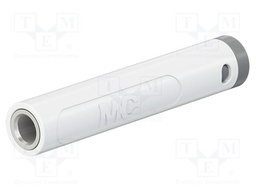 Connector: 4mm banana; socket; 32A; 30VAC; 60VDC; white