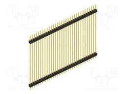 Connector: pin strips; pin header; male; PIN: 32; 2.54mm; THT; 1x32