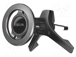 Car holder; black; air vent; Features: magnetic holder