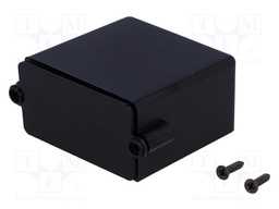 Enclosure: for alarms; X: 55mm; Y: 56mm; Z: 30mm; ABS; black