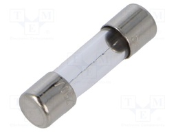 Fuse: fuse; quick blow; 10A; 250VAC; cylindrical,glass; 5x20mm