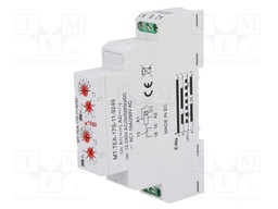 Timer; 1s÷100h; SPDT; 24VDC/10A,250VAC/10A; 12÷240VAC; 12÷240VDC