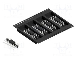 Connector: pin strips; pin header; male; PIN: 24; 2mm; SMT; 2x12