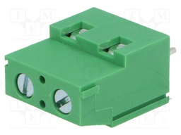 PCB terminal block; angled 90°; 7.5mm; ways: 2; on PCBs; 2.5mm2