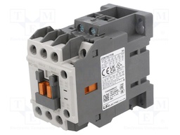 Contactor: 3-pole; NO x3; Auxiliary contacts: NO + NC; 110VAC; 18A