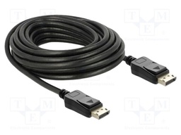Cable; DisplayPort plug,both sides; DisplayPort 1.2; 7m; black