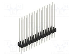Connector: pin strips; pin header; male; PIN: 28; 2.54mm; THT; 2x14