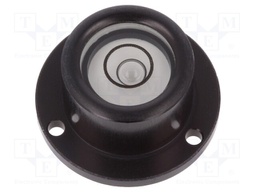 Spirit level; mounting flange, for bolting surface; H: 10mm