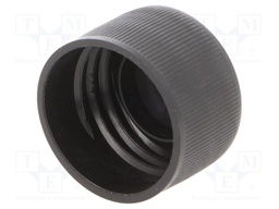 Caps for dispensing bottles; Colour: black; Mounting: Luer Lock