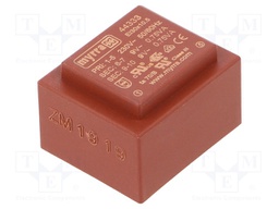 Transformer: encapsulated; 1.5VA; 230VAC; 9V; 9V; 83mA; 83mA