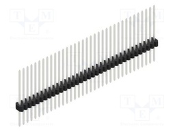 Connector: pin strips; pin header; male; PIN: 35; 1.27mm; THT; 1x35