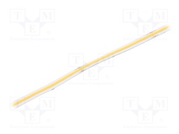 LED tape; white warm; COB; 24V; LED/m: 320; 8mm; IP20; CRImin: 80