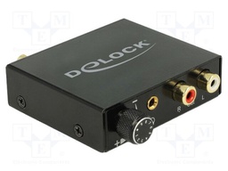 Digital-to-analog converter; black; Enclos.mat: metal