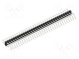 Connector: pin strips; pin header; male; PIN: 66; 2mm; SMT; 2x33