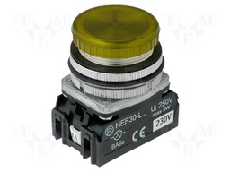 Control lamp; 30mm; NEF30; -15÷30°C; Illumin: LED,filament lamp