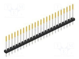Connector: pin strips; pin header; male; PIN: 24; 2mm; THT; 1x24