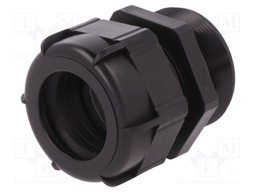 Cable gland; with long thread; PG36; IP68; Mat: polyamide; black