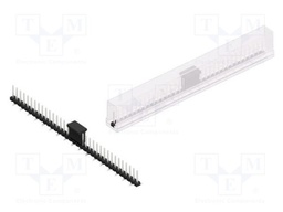 Connector: pin strips; pin header; male; PIN: 35; 2.54mm; SMT; 1x35
