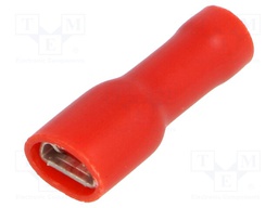 Terminal: flat; 4.8mm; 0.5mm; female; 0.25÷1.5mm2; crimped; tinned