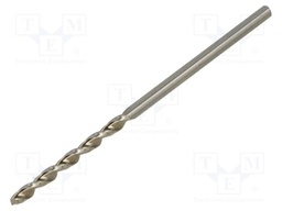 Drill bit; for metal; Ø: 1.5mm; L: 40mm; Working part len: 18mm