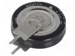 Capacitor: electrolytic; backup capacitor,supercapacitor; THT