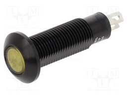 Indicator: LED; flat; 110VDC; Cutout: Ø8.1mm; IP67; ØLED: 7.15mm